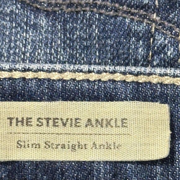 AG Adriano Goldschmied Stevie Ankle Jeans Womens 29R Slim Straight Stretch USA - Picture 7 of 14